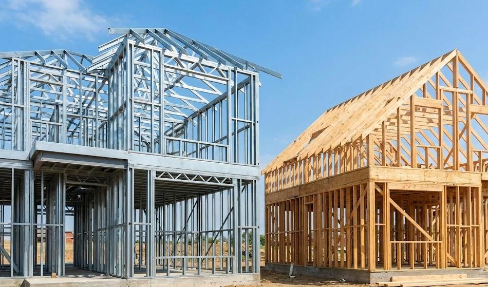 鉄骨（イズ）と木造（シャーウッド）の価格差