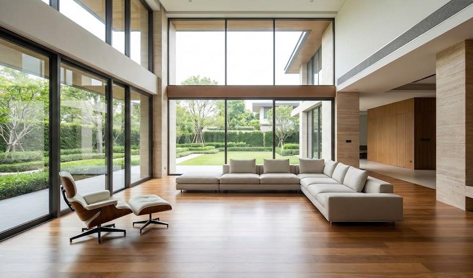 【25畳の実例】贅沢な「余白」と+αの空間