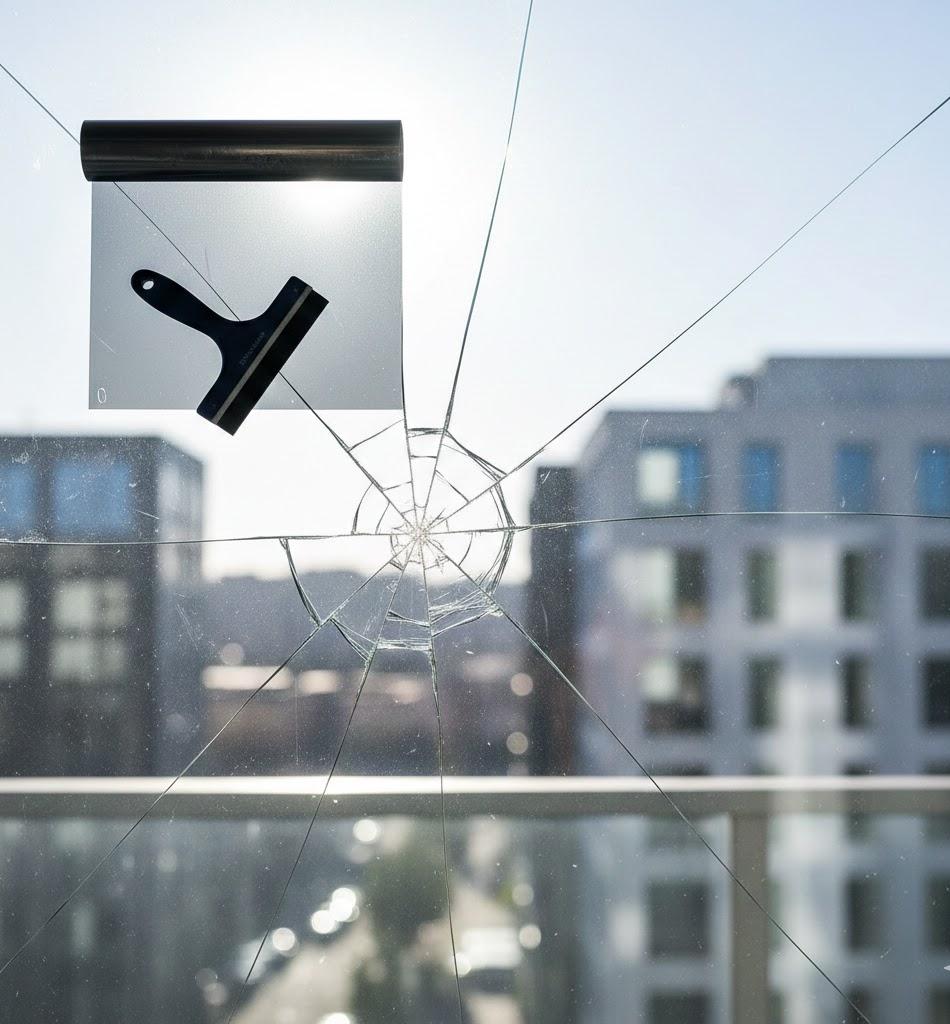 【最重要】Low-Eガラスに貼る際の「熱割れ」リスク