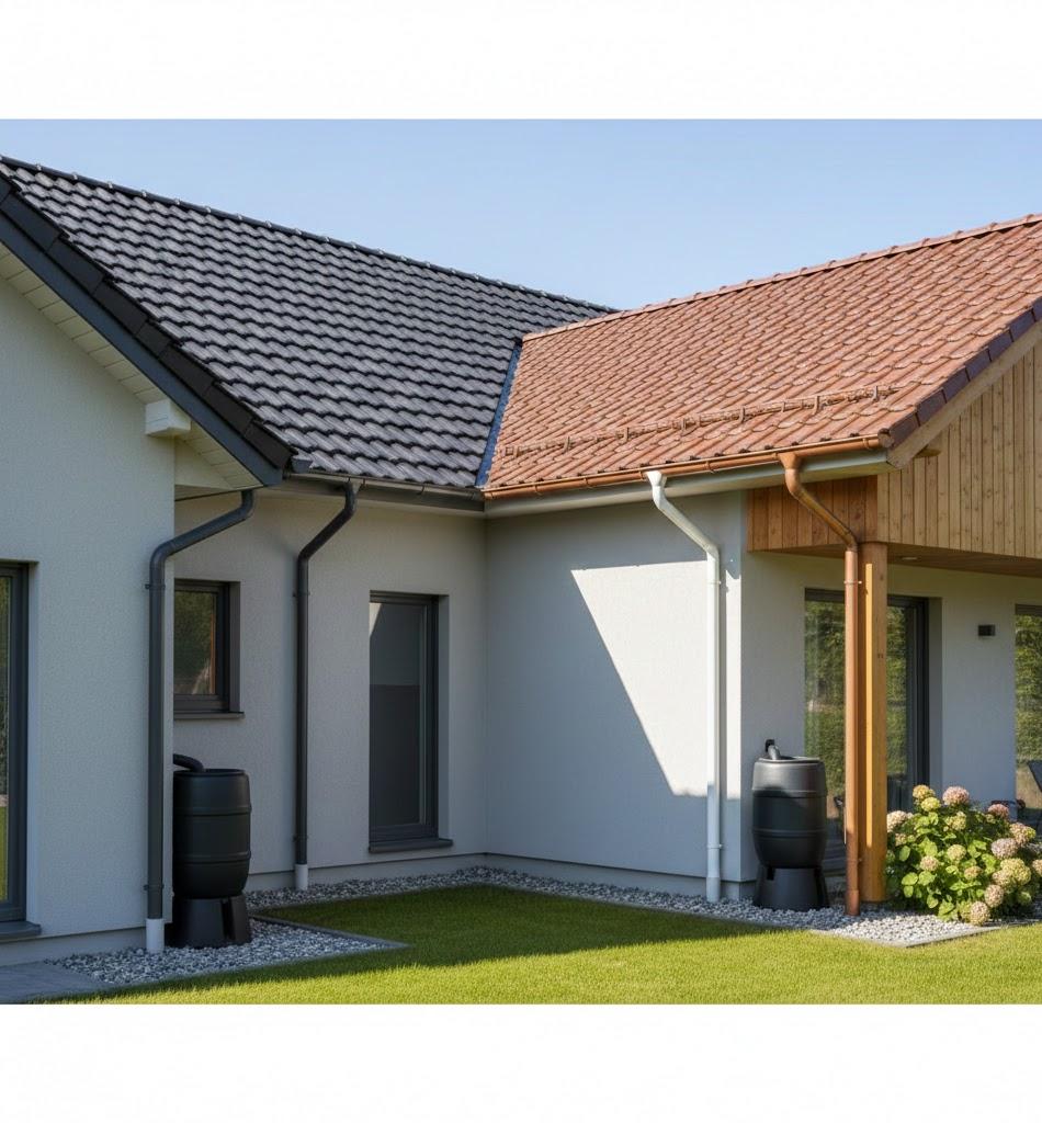 失敗しない雨樋の色選びと配置のポイント